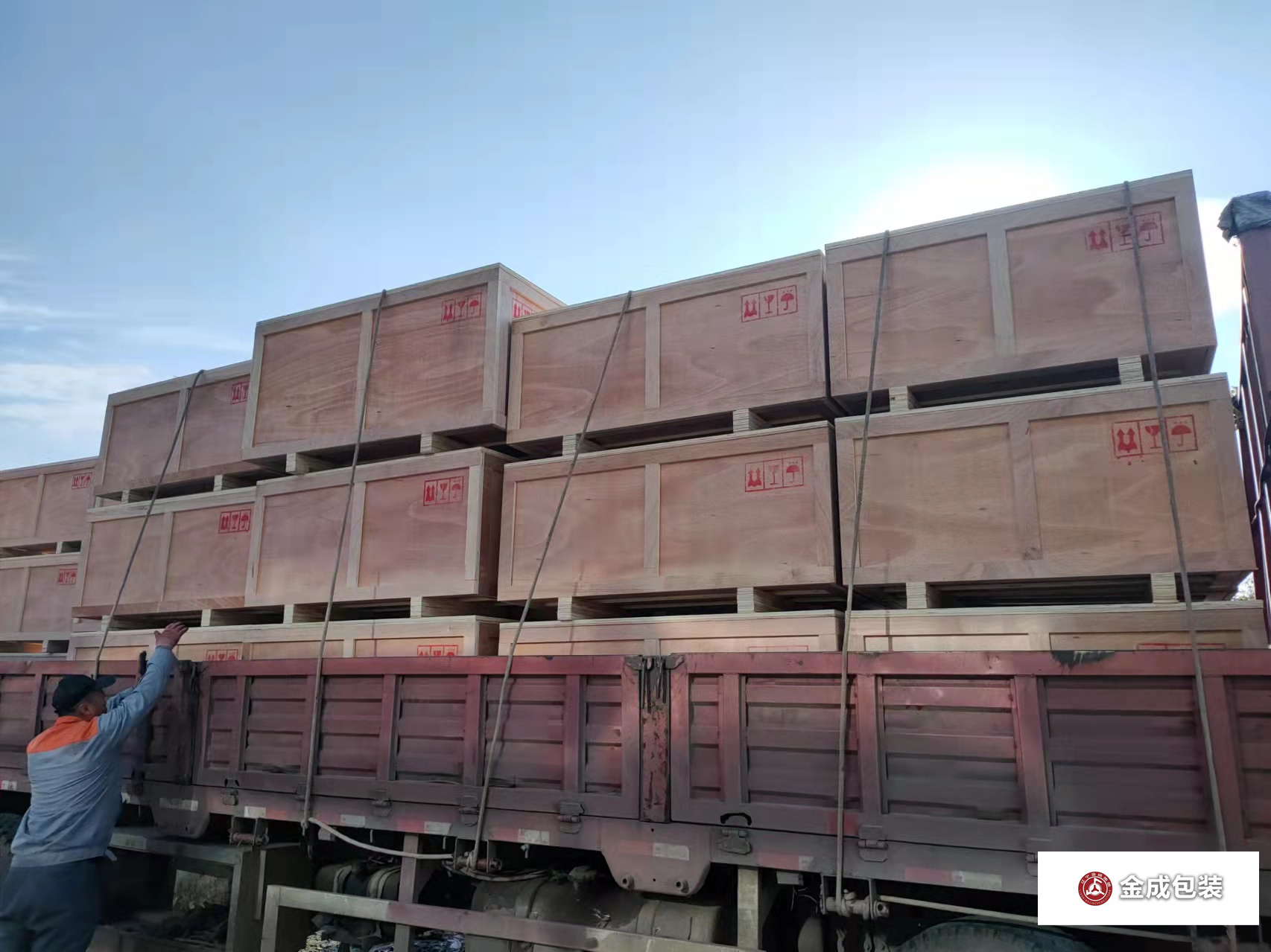 出口免(mian)熏蒸木箱